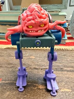 ⭐1989 TMNT Vintage Krang Mirage Studios Playmates Teenage Mutant Ninja Turtles⭐